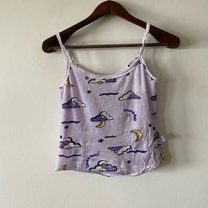 Mudd Y2K cropped pj tank
